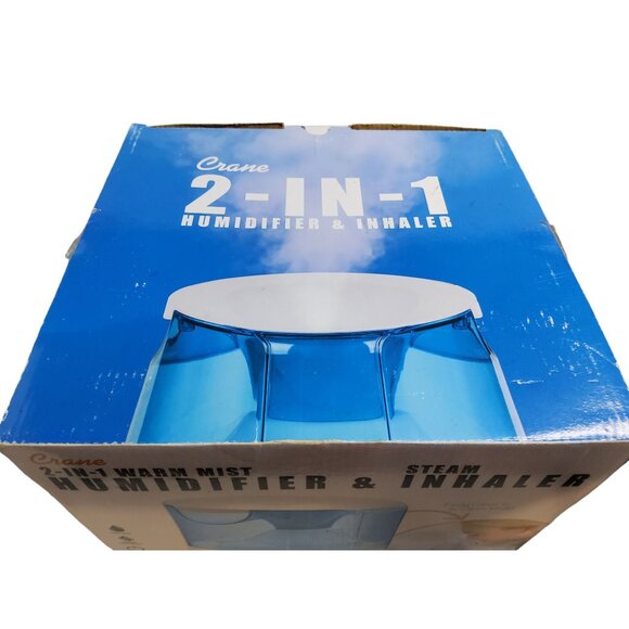 new crane 2 in 1 warm mist steam humidifier inhaler - Picture 3 of 6